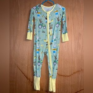 Little Sleepies Pistachio Hop To It